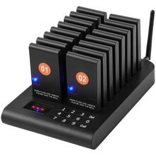 Restaurant Pager System, Wireless 500m Long Range Lineup Waiting Queue Signa...