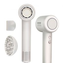 High-Speed Hair Dryer with 102,000RPM Brushless Motor, 200 Million Negative ...