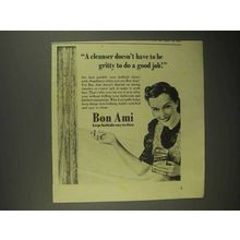 1942 Bon Ami Cleanser Ad - Doesnt Have to Be Gritty