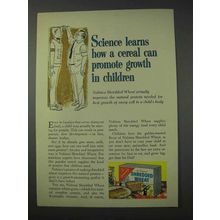 1959 Nabisco Shredded Wheat Cereal Ad - Growth