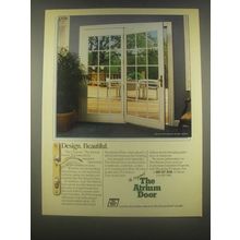 1985 The Atrium Door Ad - Design Beautiful