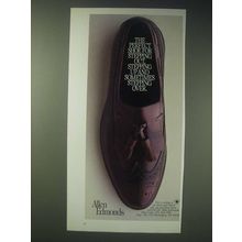 1989 Allen Edmonds Shoes Ad - The perfect shoe for stepping out, stepping up