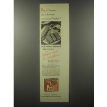 1942 Swift's Prem Ad - Prem: 1 minute corn: 8 minutes