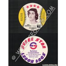Sport Baseball Discs Name: Montefusco, John Pitcher San Francisco Giants~571