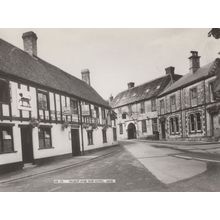 Talbot Hotel Mere Wiltshire Real Photo Postcard
