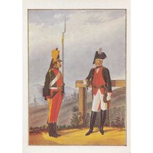 Russian Military Army Unidentified Uniform 1700s 7 Soviet Postcard