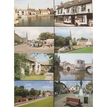 St Ives Fashion Clothes Market Hill Royal Oak The Waits 2x Postcard