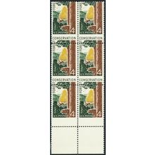 1122, Mint NH 4¢ Misperf Error Block of Six Stamps - Stuart Katz
