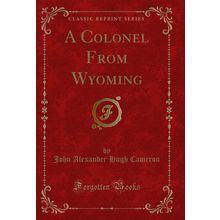 A Colonel From Wyoming (Classic Reprint)
