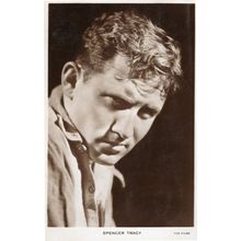 Spencer Tracy Antique Fox Films Rare Real Photo Postcard