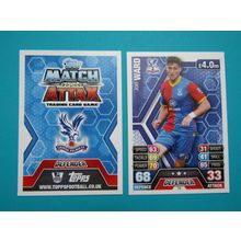 74. Joel Ward - Crystal Palace - Match Attax 2013/14 Football Card EF1