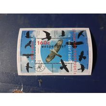 1995 netherland holland peregrine falcon minisheet MNH stamp