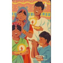 Festivals Celebration S'pore $10 Telephone Card (Used)