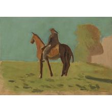 Odilon Redon - Apache (2) Poster Canvas Movie Film Print A0 A1 A2 A3 A4 A5 A6 Ar