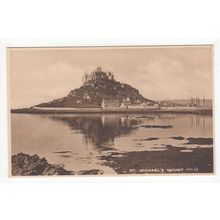 St Michael's Mount Postcard Cornwall Selectype Series 10938