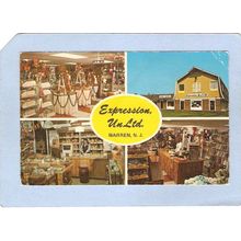 New Jersey Warren Expression UnLtd 4 View Map On Back~2545