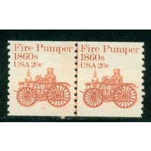 1908 20c Fire Pumper Very Fine MNH Dry Gum CNP Left 13 W0262