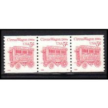 2452Dv 5c Circus Wagon Very Fine MNH LGG PNC S1/3 #on# PA2904