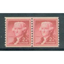 1055 2c Thomas Jefferson Almost Very Fine MNH CLP B0353