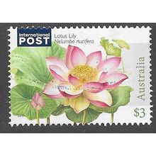 AUS 2017 $3.00 'WATER LILLIES' FINE USED (EBID77-980)