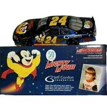 Jeff Gordon # 24 Foundation / Mighty Mouse 2005 Monte Carlo 1:24 Diecast Car