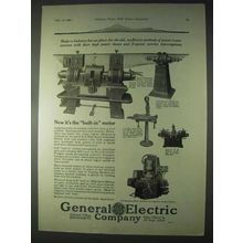 1922 G.E. Induction Motors Ad - Power Transmission