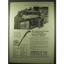 1922 American Gas Furnace Ad - The Cutlery Field