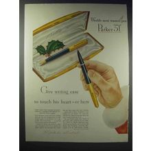 1948 Parker 51 Pen Ad - World's Most Wanted