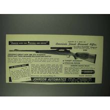 1953 Johnson Alaska Hunter Magnum Rifle Ad