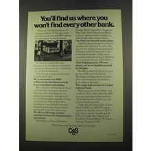 1975 Citizens and Southern Banks in Georgia Ad
