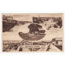 Multiview of Jaywick Sands Postcard 1949 Essex