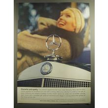 1959 Mercedes-Benz Cars Ad - Character and Quality