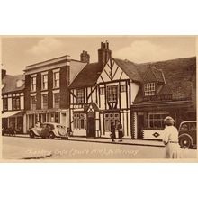 Chantry Cafe Restaurant Billericay Antique Postcard