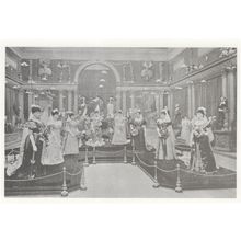 Duchess of Saxe-Colburg Teck York Madame Tussauds Postcard