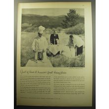 1957 Colorado Tourism Ad - Guest of honor at America's finest dining places