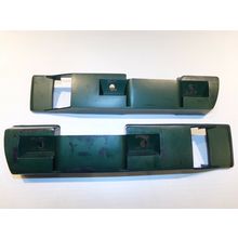 1967 68 69 Dodge Dart Armrest Bezels OEM Green 2789674 2789675 Plymouth Valiant