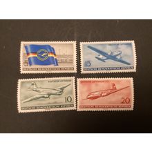 ICOLLECTZONE Germany GDR 280-283 VF LH aviation