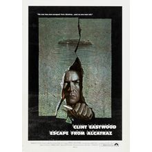 Escape from Alcatraz (1979)_0 Movie Film Poster Canvas iconic design