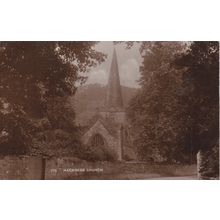 EC832 HACKNESS CHURCH . R/P POSTCARD