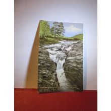 LINN OF DEE, BRAEMAR, SCOTLAND unused vintage postcard by J B White =