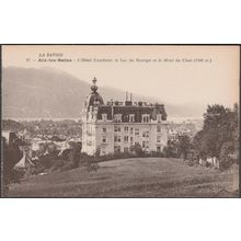 L'Hôtel Excelsior, Aix-les-Bains, c.1920 - Berthaud Frères CPA BF27