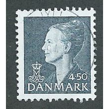 DEN 1997 4.50KR 'QUEEN MARGRETHE II' FINE USED (EBID43-058)