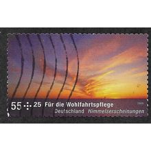 GER 2009 55c+25 (S/A) 'WELFARE FUNDS -CELESTIAL PHENOMENA'FINE USED (EBID53-712)