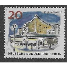 BERLIN -1965 20pf 'NEW BERLIN- PHILHARMONIC HALL' FINE USED (EBID63-196)
