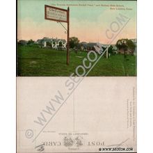 CT New London Postcard The Townes Antientest Burial Place & Nathan Hale Sc~2055