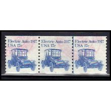 Used 1906 17c Electric Auto Very Fine PNC 7/3 PA2387