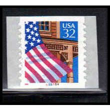 2915A 32c U.S. Flag Over Porch Fine MNH CNS 55555A P/UL PA2651