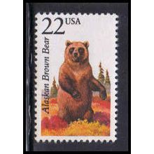2310 22c Alaskan Brown Bear Fine MNH MA2842 (2)