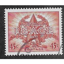 AUS 1995 45c '50TH ANN OF PEACE IN THE PACIFIC' FINE USED (EBID76-467)
