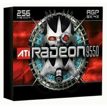 ATI 100-437105 Radeon 9550 256MB 128-bit DDR AGP Video Card